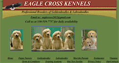 Desktop Screenshot of eaglecrosskennel.net
